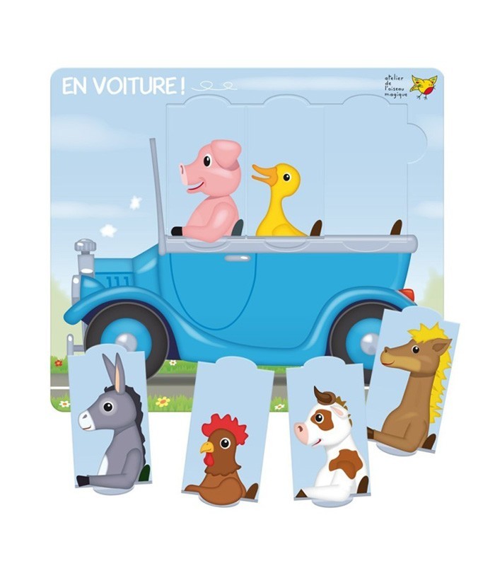 En Voiture ! – Jeu d’apprentissage des quantités dès 3 ans