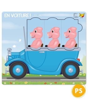 En Voiture ! – Jeu d’apprentissage des quantités dès 3 ans