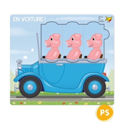 En Voiture ! – Jeu d’apprentissage des quantités dès 3 ans