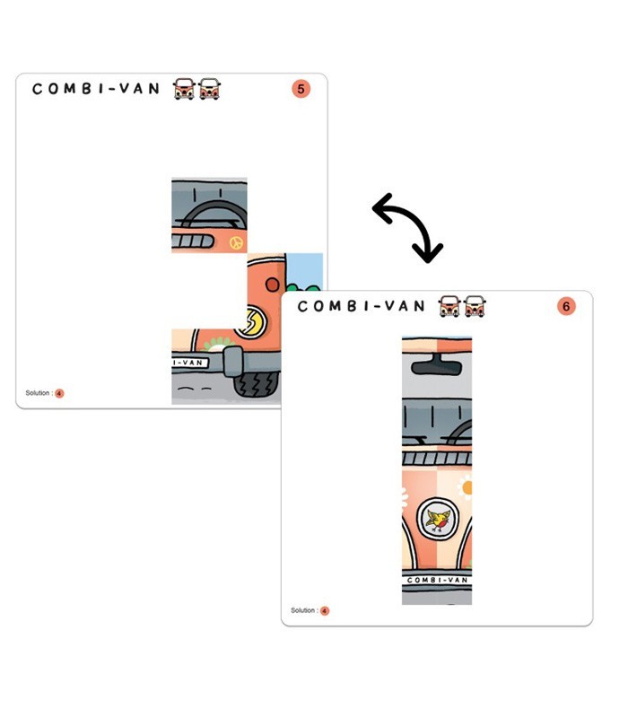 Combi van - Un jeu de l'atelier de l'Oiseau Magique