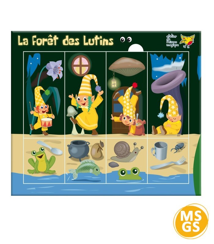 LA FORÊT DES LUTINS - Discrimination visuelle - l'Oiseau Magique