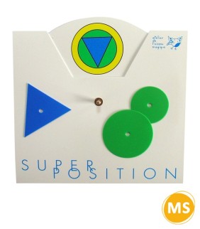 Superposition - Jeu de discrimination visuelle à partir de 4 ans