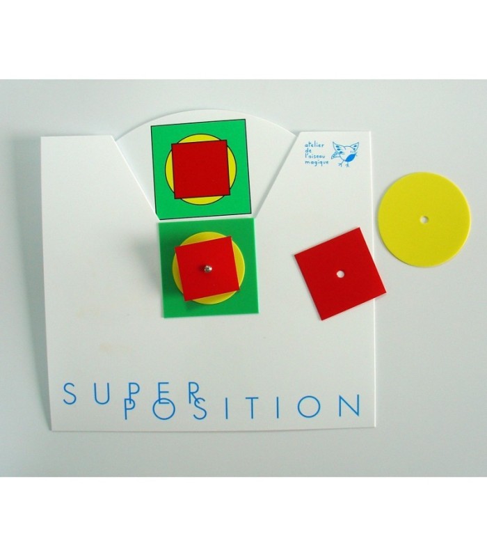 Superposition - Jeu de discrimination visuelle à partir de 4 ans