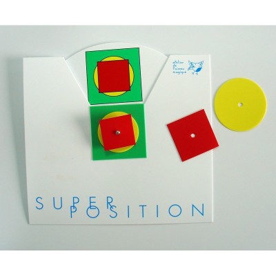 Superposition - Jeu de discrimination visuelle à partir de 4 ans