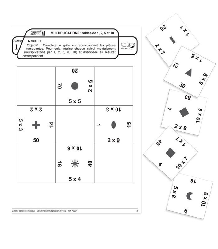 Appario - Multiplications - cycle 2