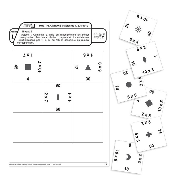 Appario - Multiplications - cycle 2