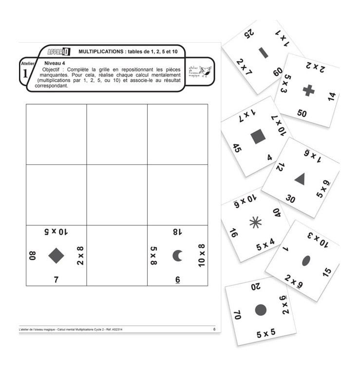 Appario - Multiplications - cycle 2