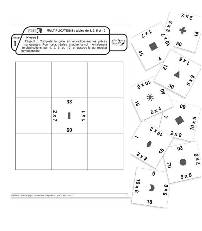 Appario - Multiplications - cycle 2