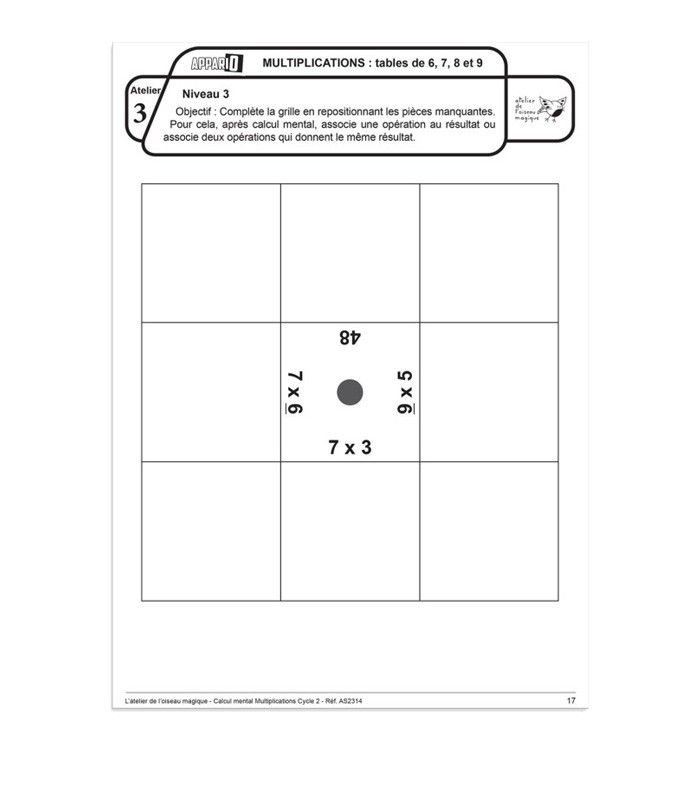 Appario - Multiplications - cycle 2