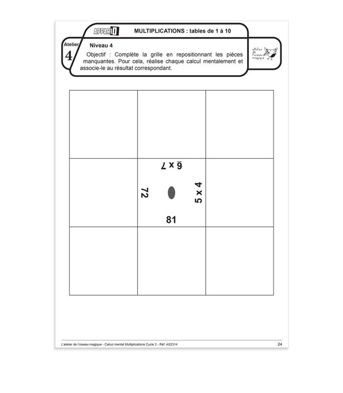 Appario - Multiplications - cycle 2