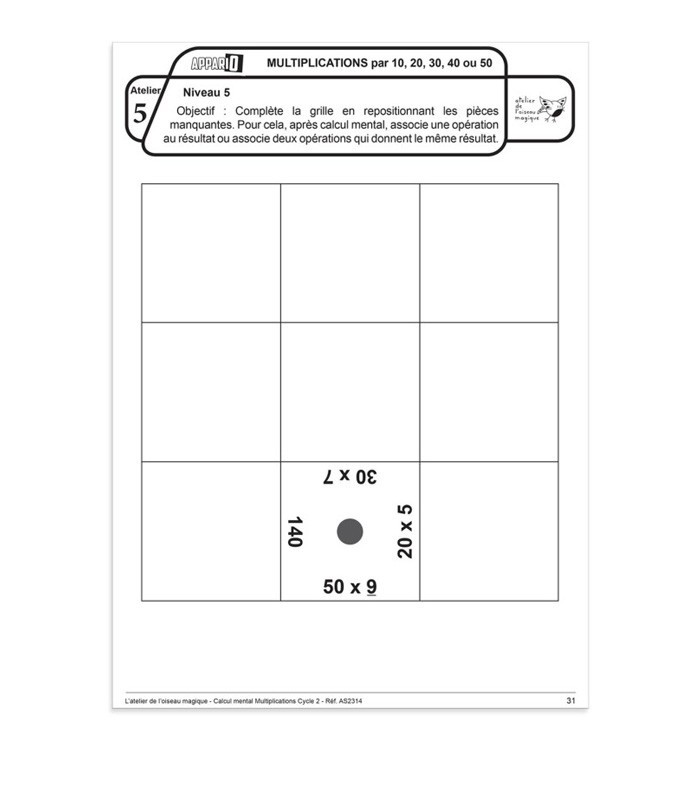 Appario - Multiplications - cycle 2