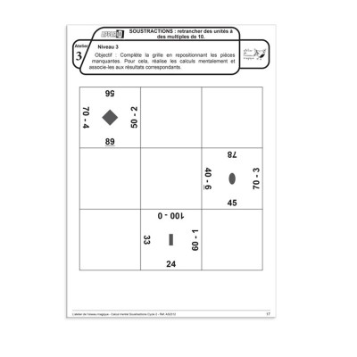 Appario - Soustractions - cycle 2