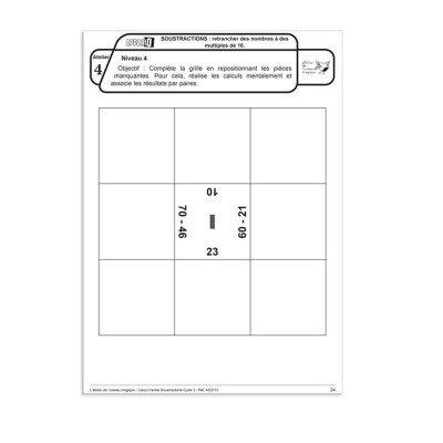 Appario - Soustractions - cycle 2