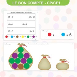 Le bon compte - Jeu pour compter