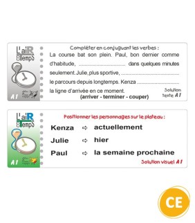 Jeu éducatif sur la conjugaison - L’Air du Temps