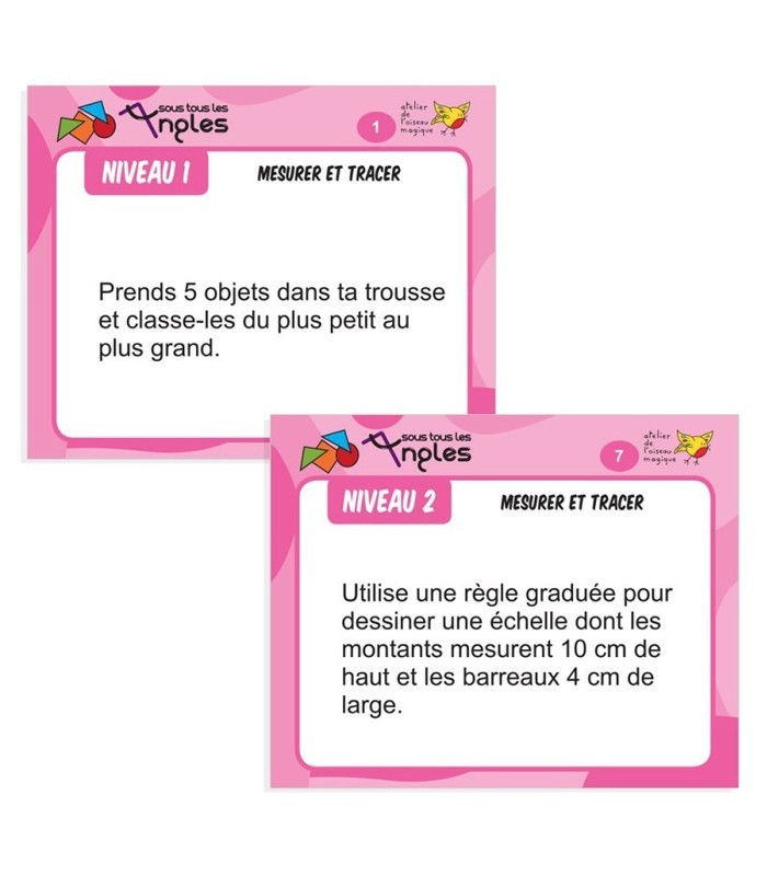 Sous tous les Angles - Jeu éducatif sur la géométrie pour le cycle 2