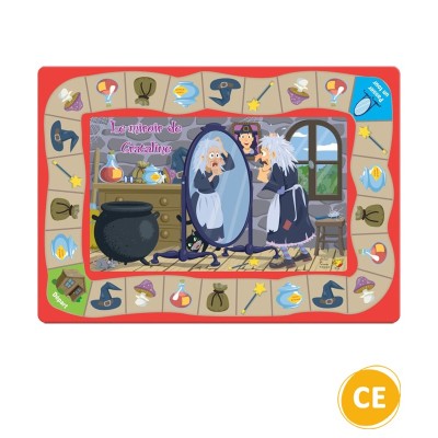 Le Miroir de Crataline : Jeu éducatif pour jeunes lecteurs dès 7 ans.