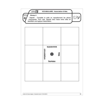 Appario - Vocabulaire - cycle 2