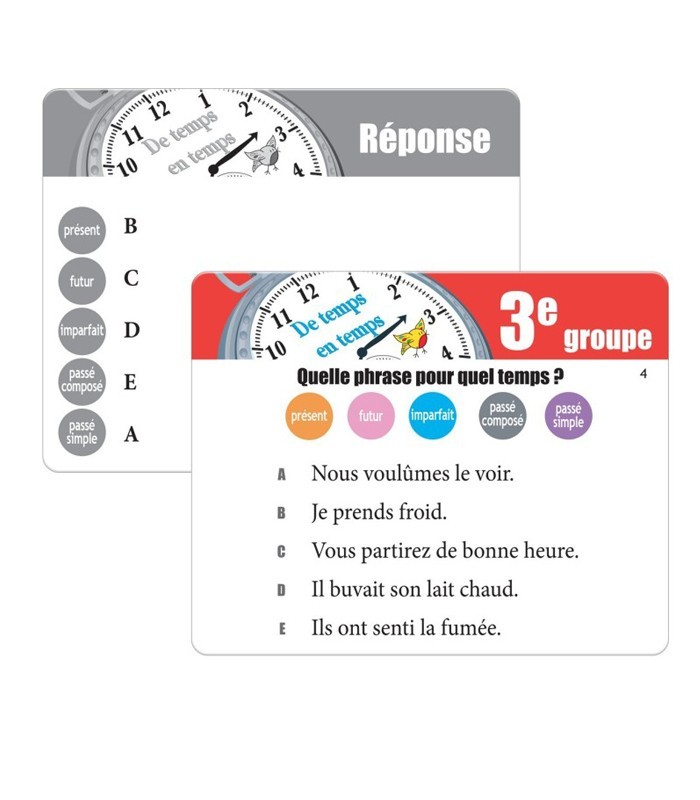 De Temps en Temps : maîtrisez la conjugaison de manière ludique