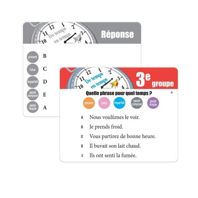 De Temps en Temps : maîtrisez la conjugaison de manière ludique