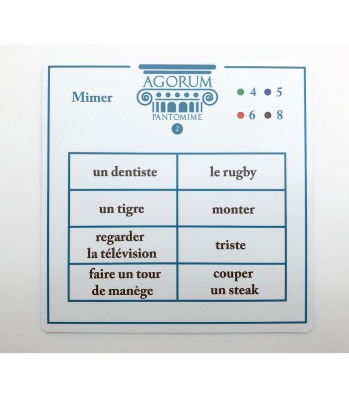 Jeu pour travailler expression orale et écrite