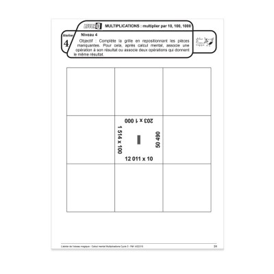 Appario - Multiplications - cycle 3