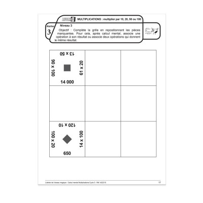 Appario - Multiplications - cycle 3