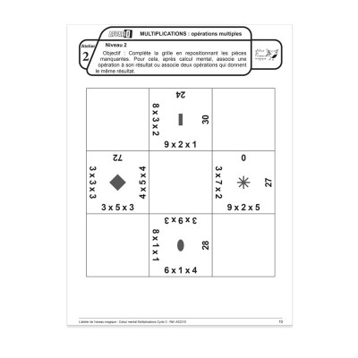 Appario - Multiplications - cycle 3