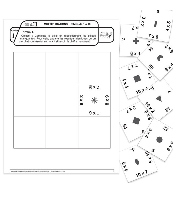 Appario - Multiplications - cycle 3