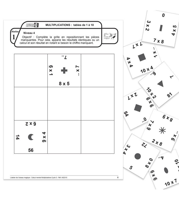 Appario - Multiplications - cycle 3