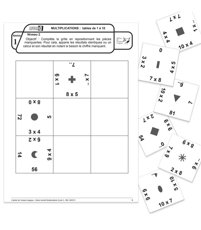 Appario - Multiplications - cycle 3