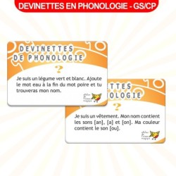 DEVINETTES EN PHONOLOGIE