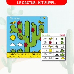 Plateau et carte - Cactus kit