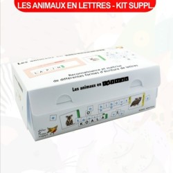 LES ANIMAUX EN LETTRES - KIT SUPPL.