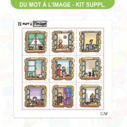 Jeu compréhension de lecture - Du mot à l'image 