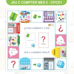 Jeu de mathématiques - Je sais compter mes €