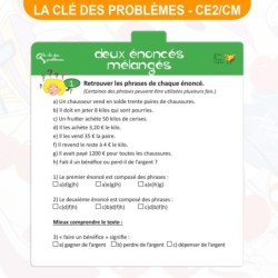 Jeu de problèmes mathématiques - La clé des problèmes