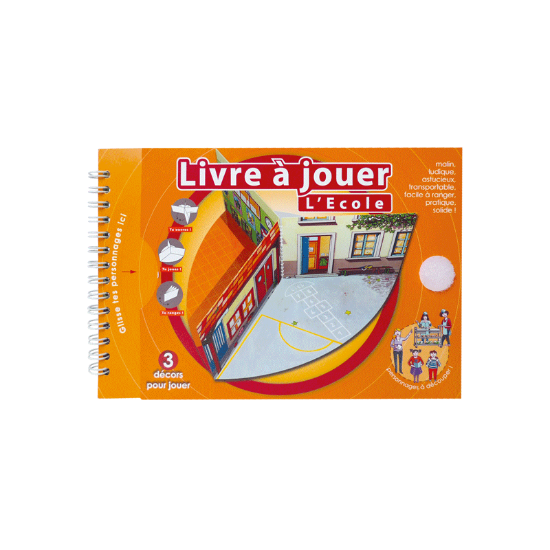 Livre à jouer - L'école