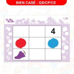 Jeu de repérage spatial - Bien casé