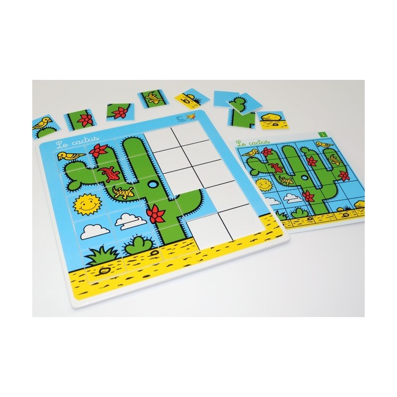 Jeu pédagogique - Cactus kit