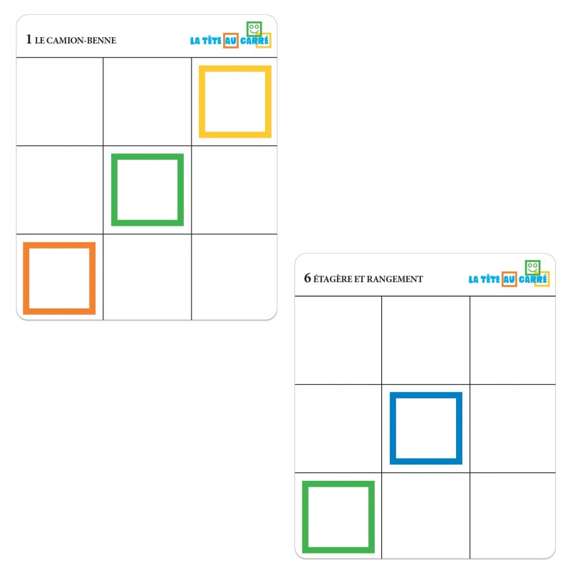 Exemples de cartes consignes