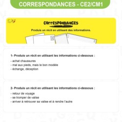 Correspondances - Exemple de bandeaux