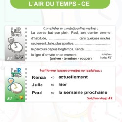 Manipuler des connecteurs temporels - L'air du temps