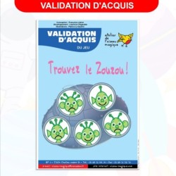 Trouvez le Zouzou - Validation d'acquis