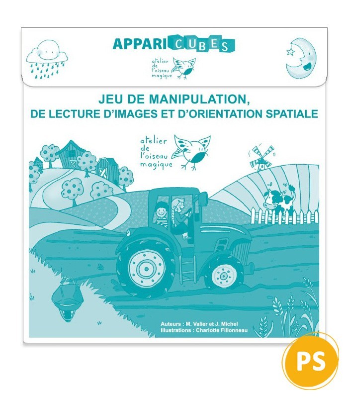 Apparicubes – Motricité fine, langage et écoute dès 3 ans