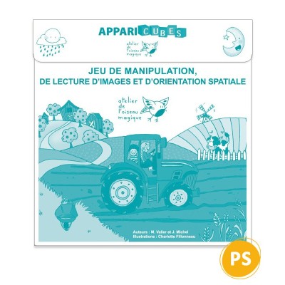 Apparicubes – Motricité fine, langage et écoute dès 3 ans